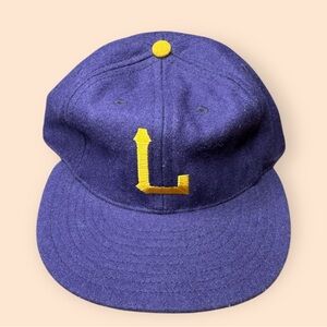 LSU Tigers Ebbets Flannel Hat Purple Wool Adjustable Louisiana State University